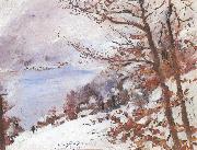Lovis Corinth Walchensee im Winter USA oil painting artist